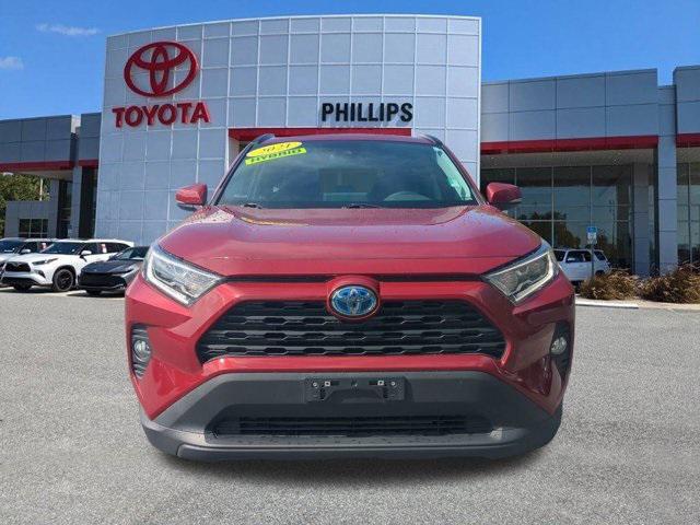 used 2021 Toyota RAV4 Hybrid car, priced at $28,723
