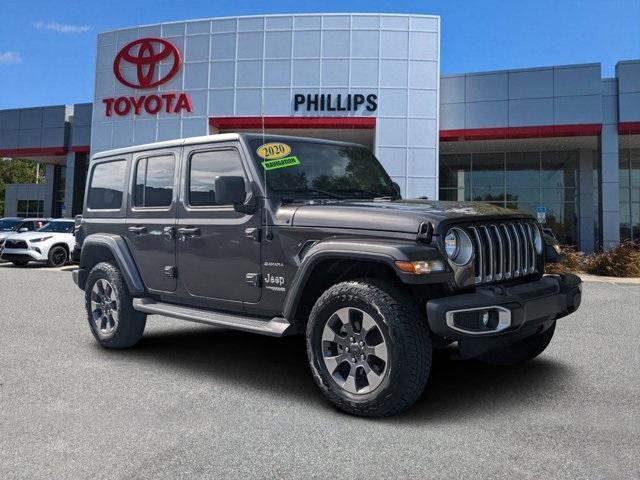 used 2020 Jeep Wrangler Unlimited car, priced at $35,997