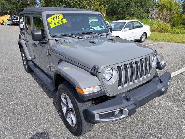 used 2018 Jeep Wrangler Unlimited car, priced at $27,696
