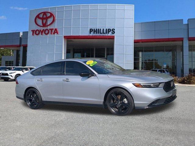 used 2023 Honda Accord Hybrid car, priced at $29,997