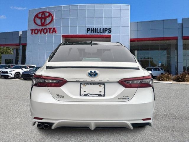 used 2021 Toyota Camry Hybrid car, priced at $28,999