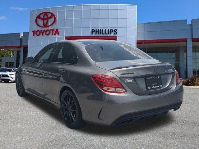 used 2018 Mercedes-Benz AMG C 43 car, priced at $29,599