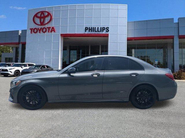 used 2018 Mercedes-Benz AMG C 43 car, priced at $29,599