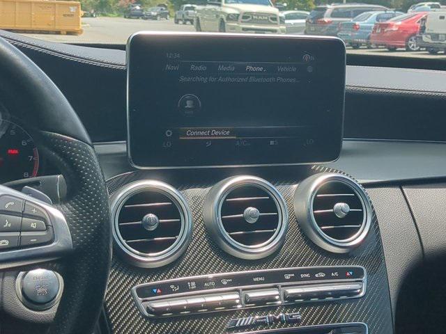 used 2018 Mercedes-Benz AMG C 43 car, priced at $29,599