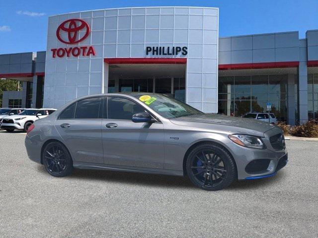 used 2018 Mercedes-Benz AMG C 43 car, priced at $29,599