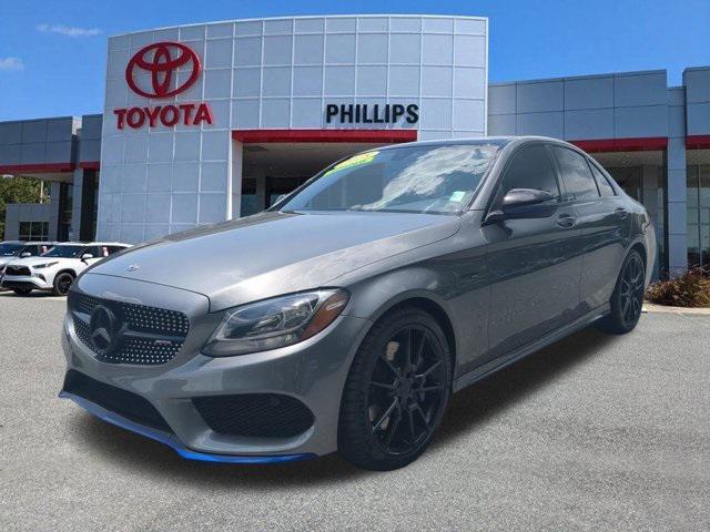 used 2018 Mercedes-Benz AMG C 43 car, priced at $29,599