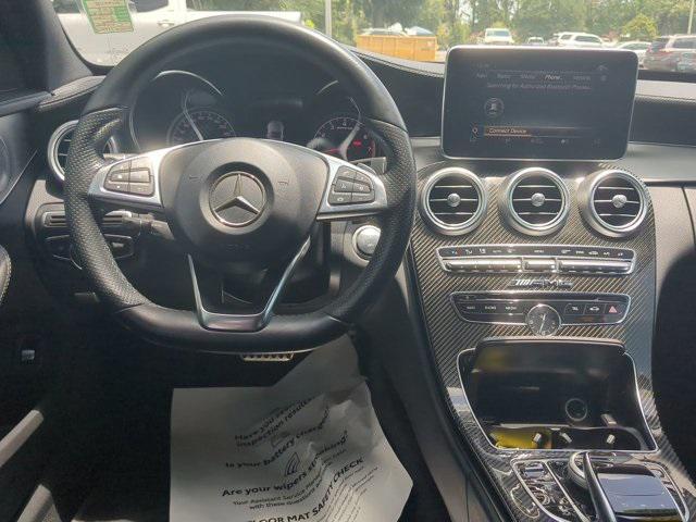 used 2018 Mercedes-Benz AMG C 43 car, priced at $29,599