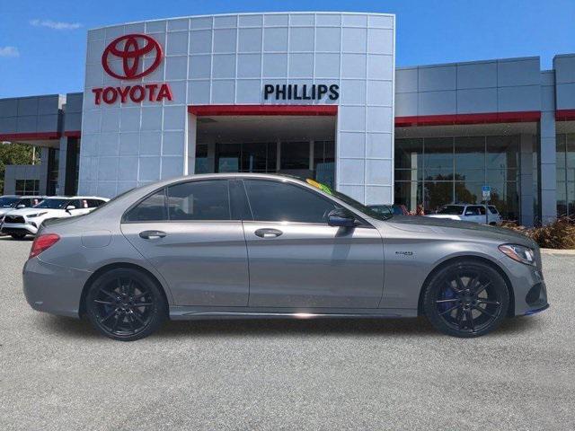 used 2018 Mercedes-Benz AMG C 43 car, priced at $29,599