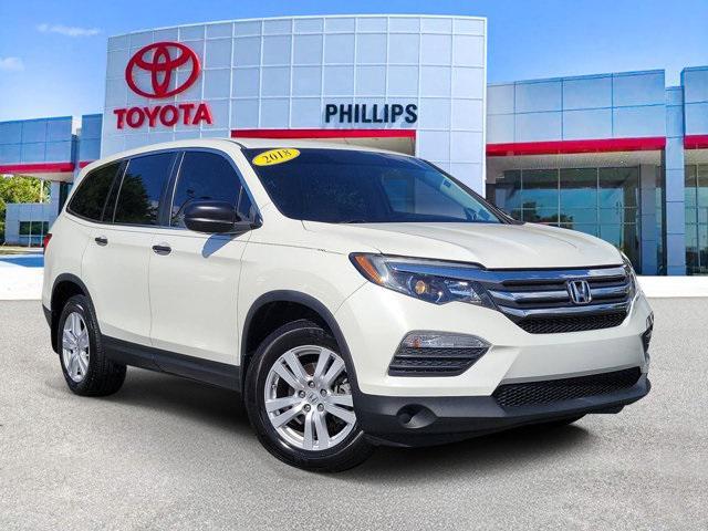 used 2018 Honda Pilot car, priced at $16,802