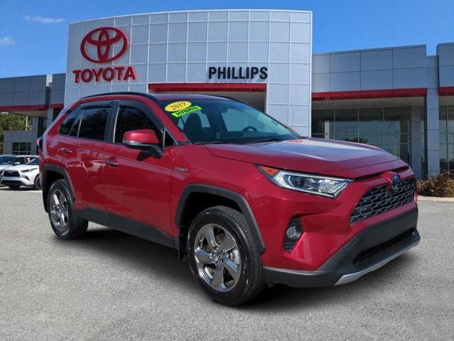 used 2019 Toyota RAV4 Hybrid car, priced at $31,493