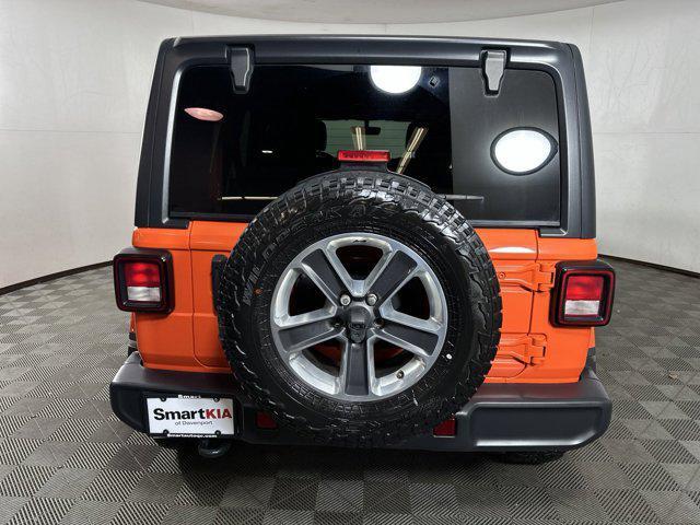 used 2018 Jeep Wrangler Unlimited car, priced at $24,958