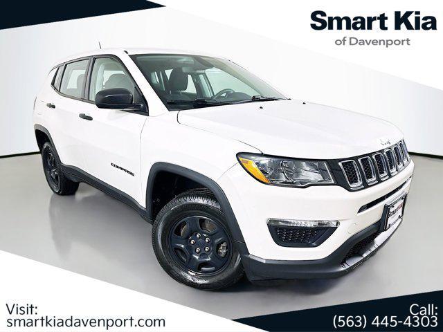 used 2021 Jeep Compass car, priced at $17,990