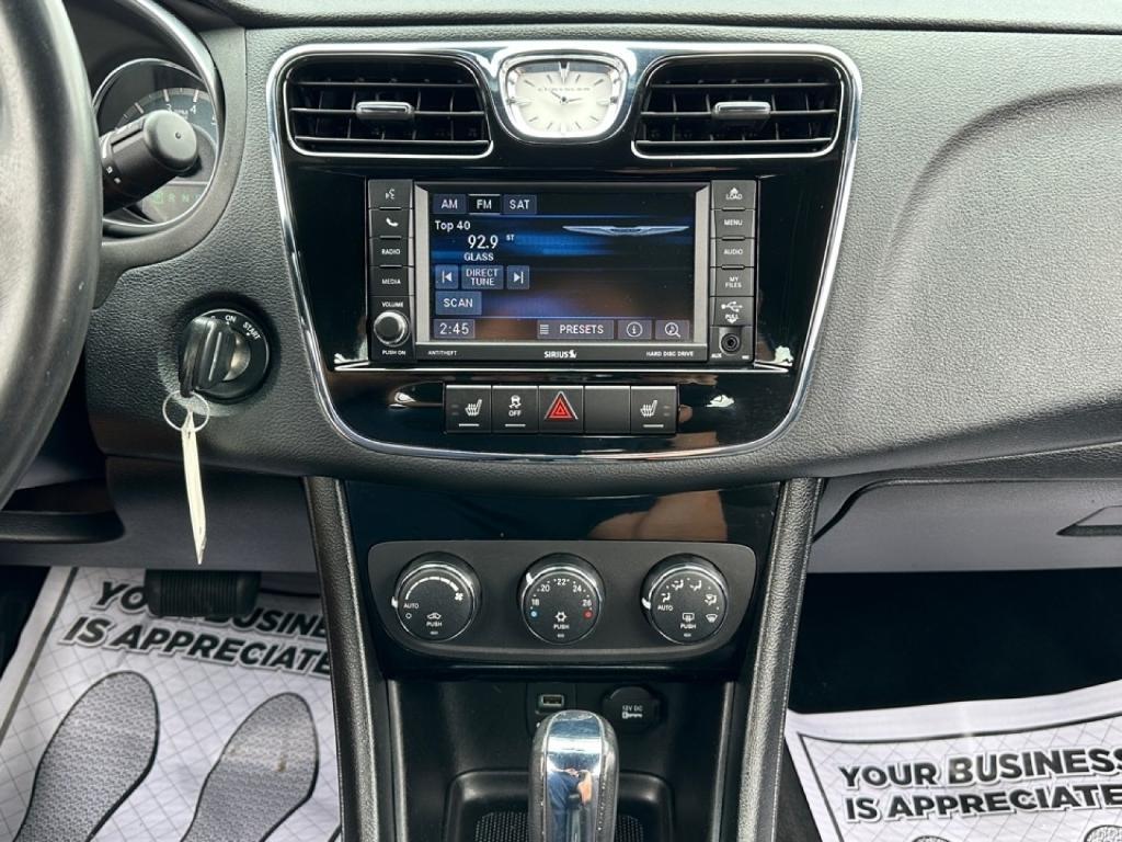 used 2013 Chrysler 200 car, priced at $10,995