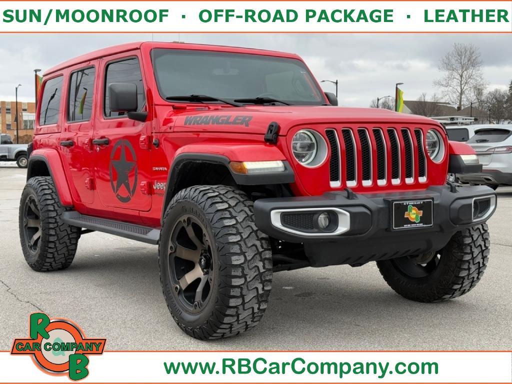 used 2021 Jeep Wrangler Unlimited car, priced at $32,755