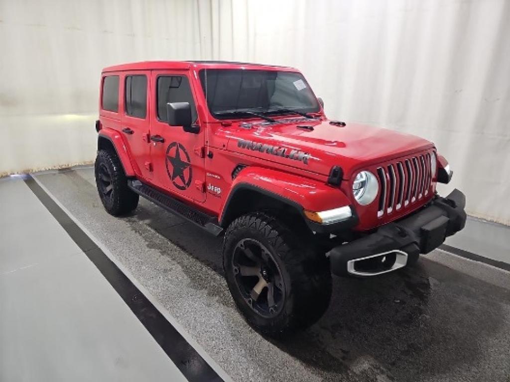 used 2021 Jeep Wrangler Unlimited car, priced at $32,755