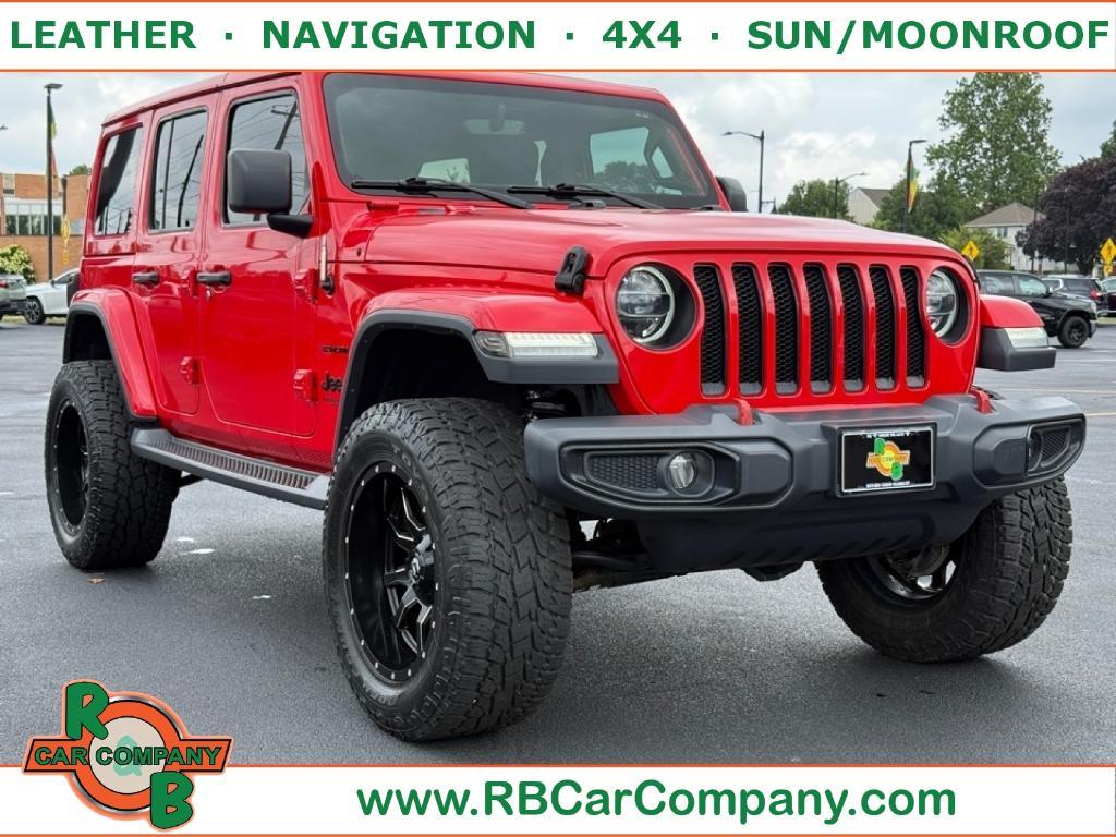 used 2020 Jeep Wrangler Unlimited car, priced at $34,880