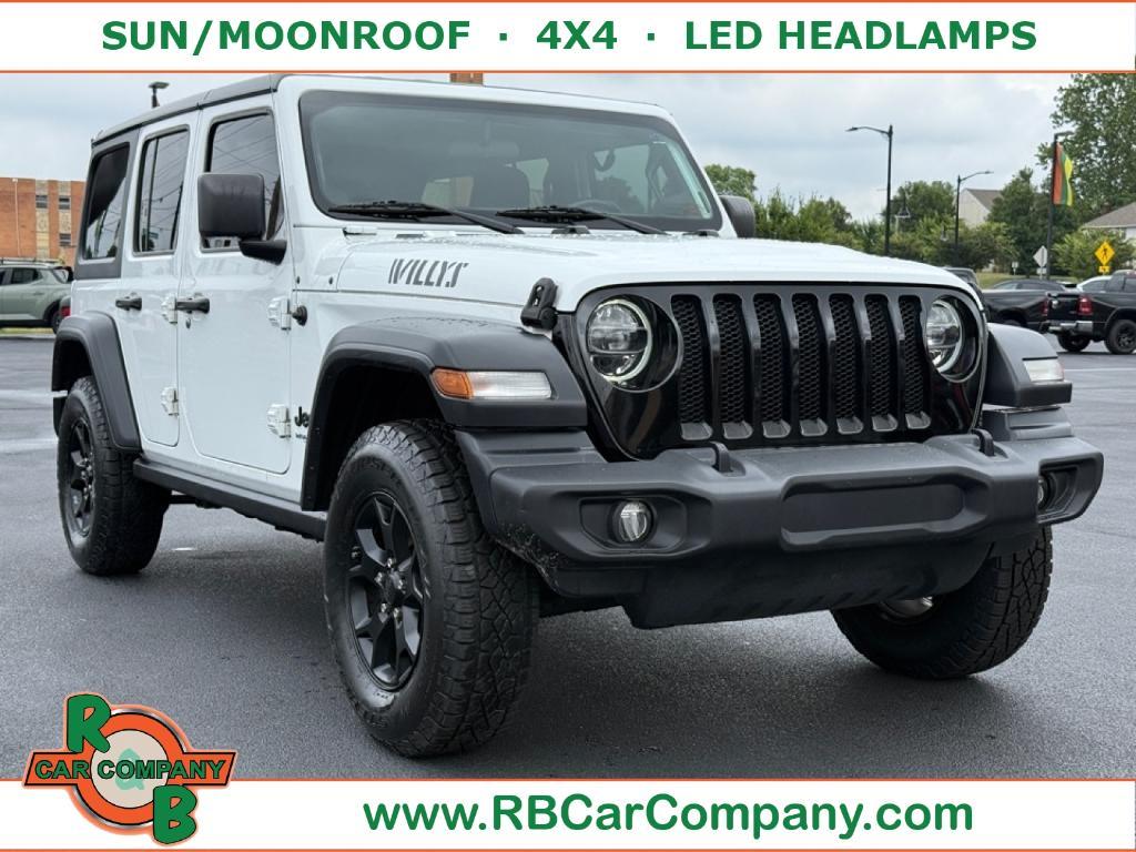 used 2020 Jeep Wrangler Unlimited car, priced at $27,980