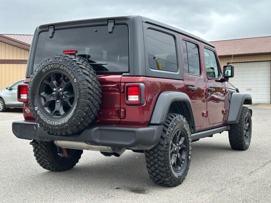 used 2021 Jeep Wrangler Unlimited car, priced at $33,988