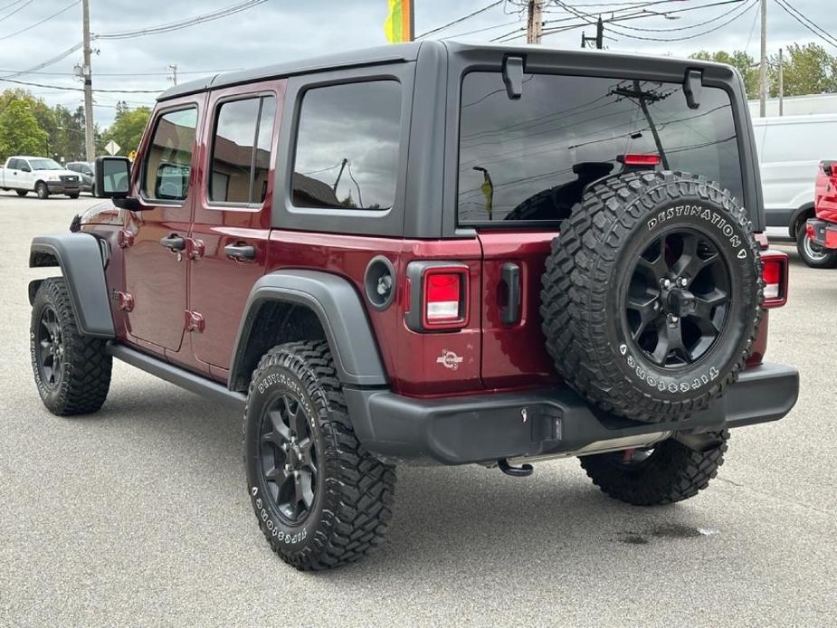 used 2021 Jeep Wrangler Unlimited car, priced at $33,988