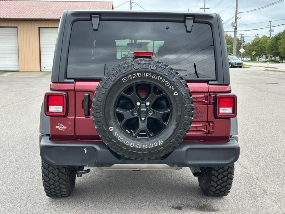 used 2021 Jeep Wrangler Unlimited car, priced at $33,988