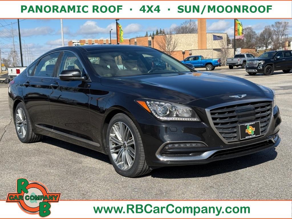 used 2018 Genesis G80 car, priced at $14,800