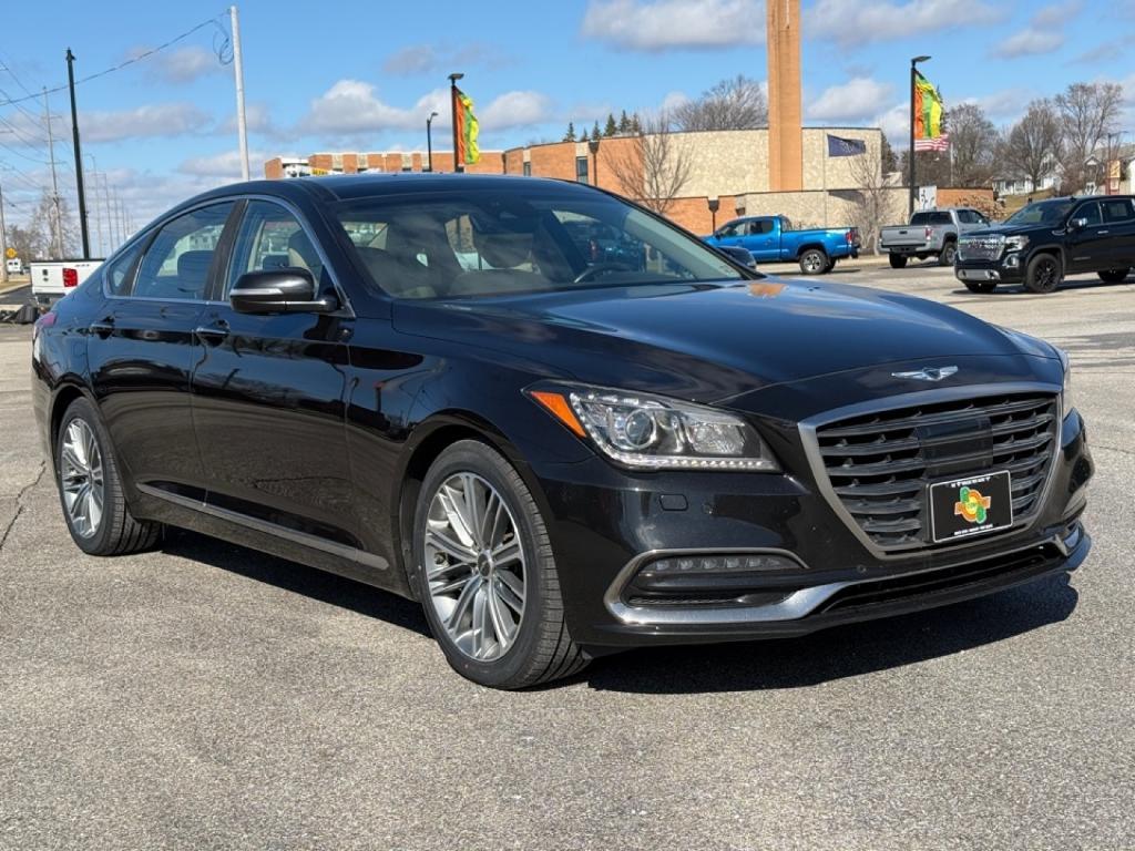 used 2018 Genesis G80 car, priced at $14,800