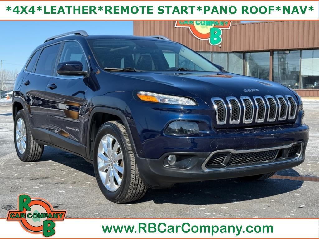 used 2015 Jeep Cherokee car, priced at $14,692