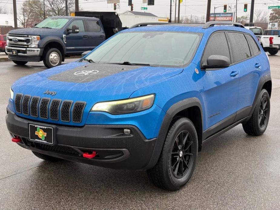 used 2021 Jeep Cherokee car, priced at $22,680