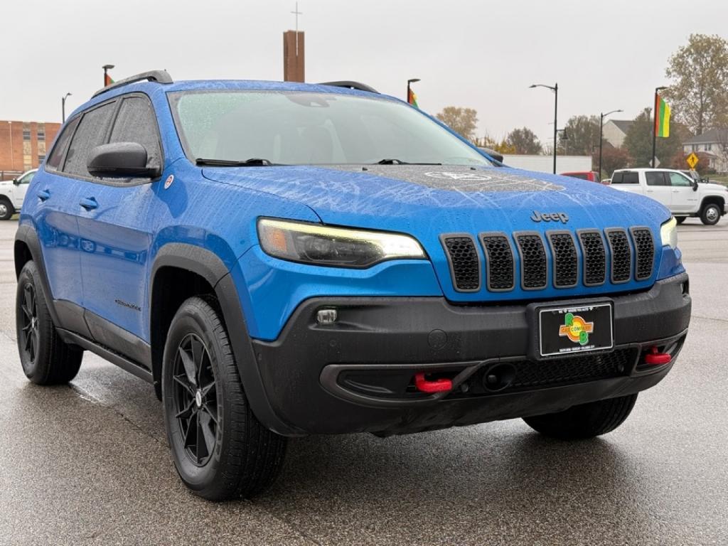 used 2021 Jeep Cherokee car, priced at $22,680