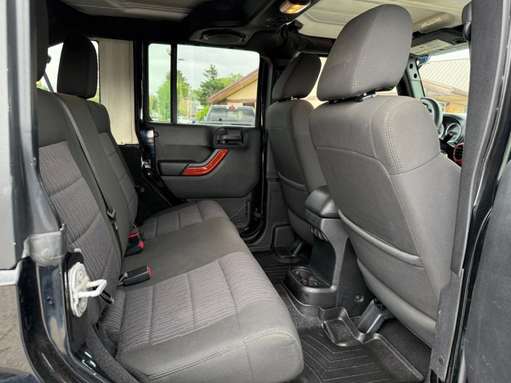 used 2012 Jeep Wrangler Unlimited car, priced at $15,588
