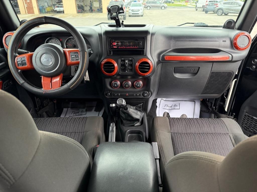 used 2012 Jeep Wrangler Unlimited car, priced at $15,588