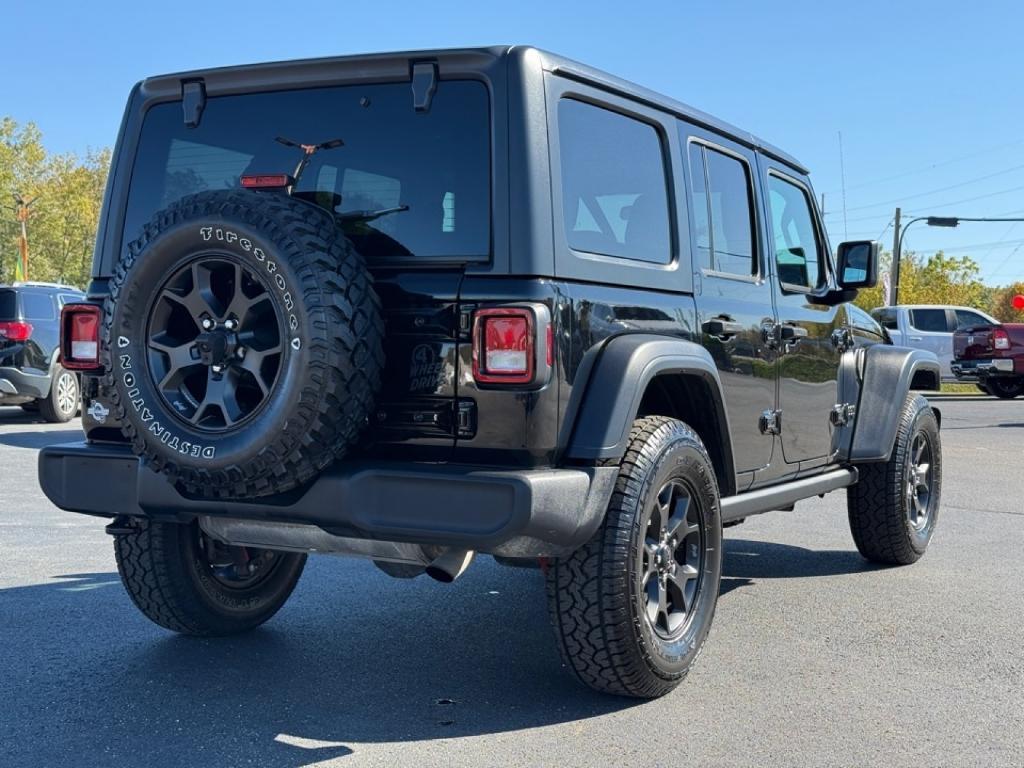 used 2021 Jeep Wrangler Unlimited car, priced at $32,495