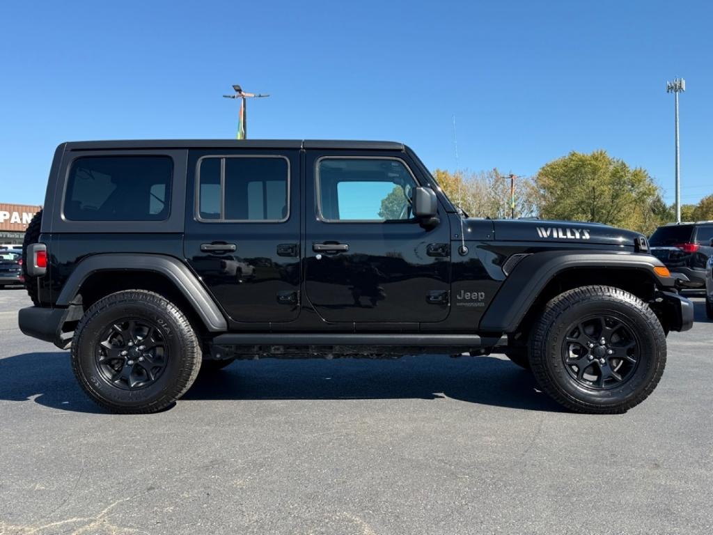 used 2021 Jeep Wrangler Unlimited car, priced at $32,495