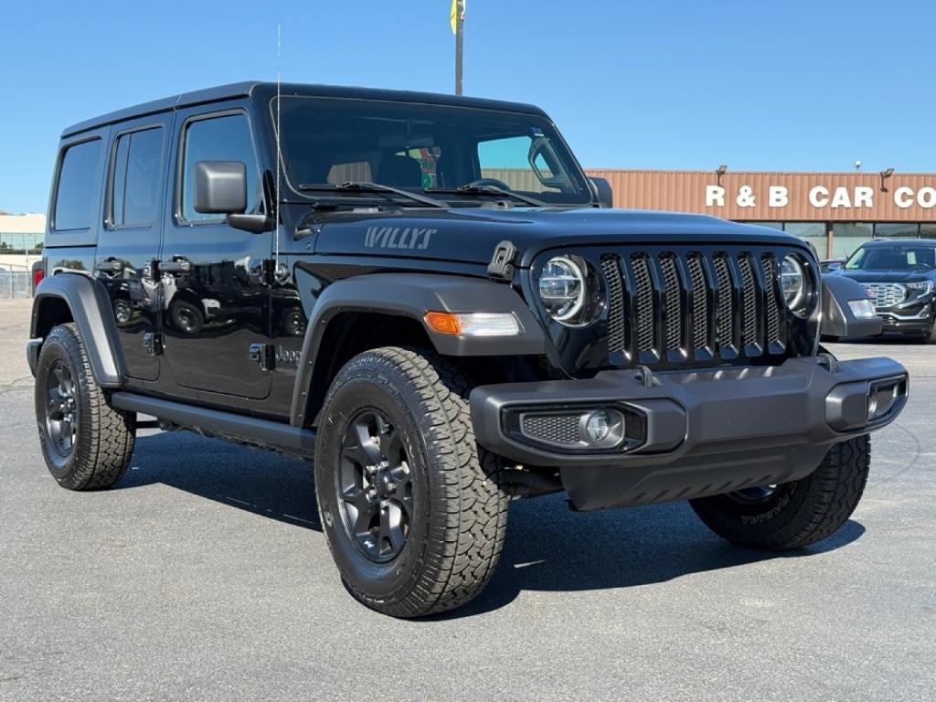 used 2021 Jeep Wrangler Unlimited car, priced at $32,495