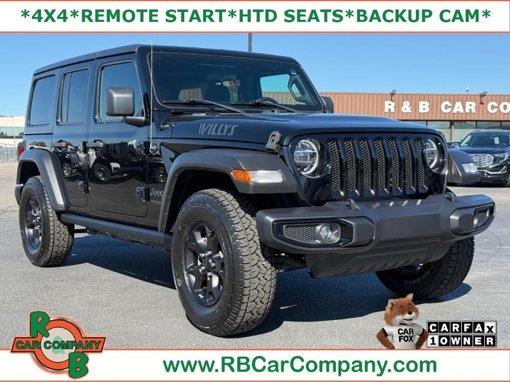 used 2021 Jeep Wrangler Unlimited car, priced at $32,495