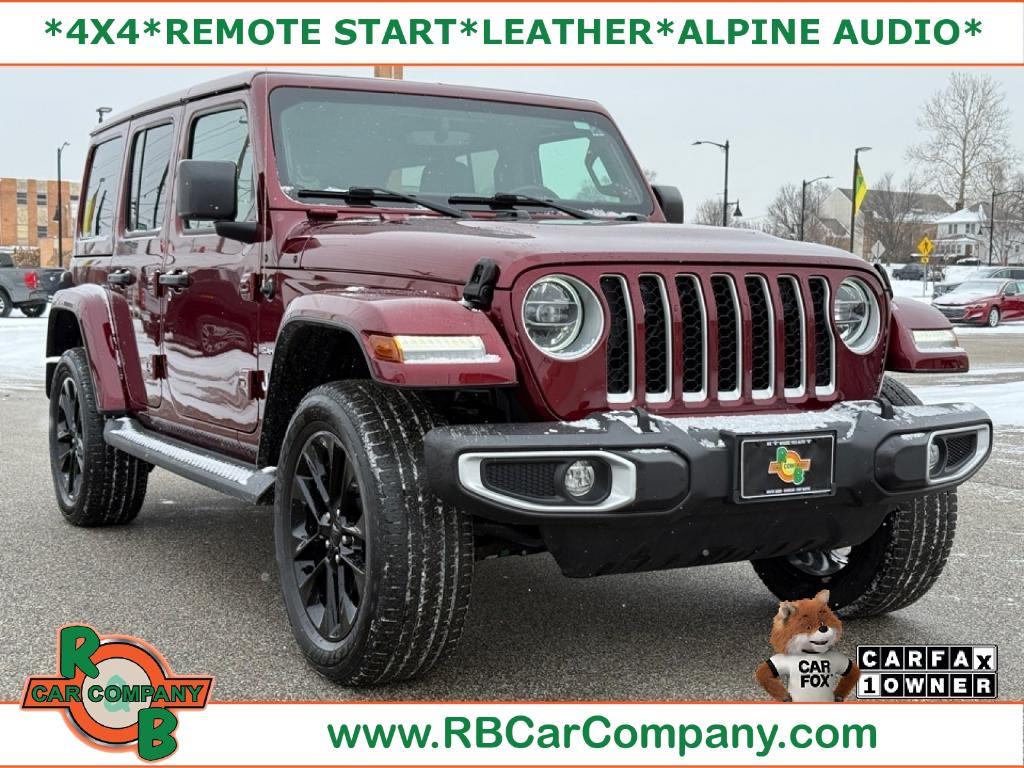 used 2021 Jeep Wrangler Unlimited 4xe car, priced at $32,995