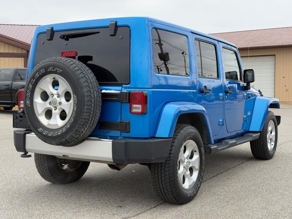 used 2015 Jeep Wrangler Unlimited car, priced at $21,355