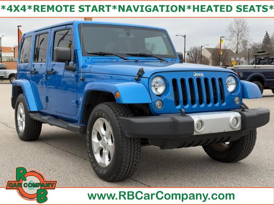 used 2015 Jeep Wrangler Unlimited car, priced at $21,355