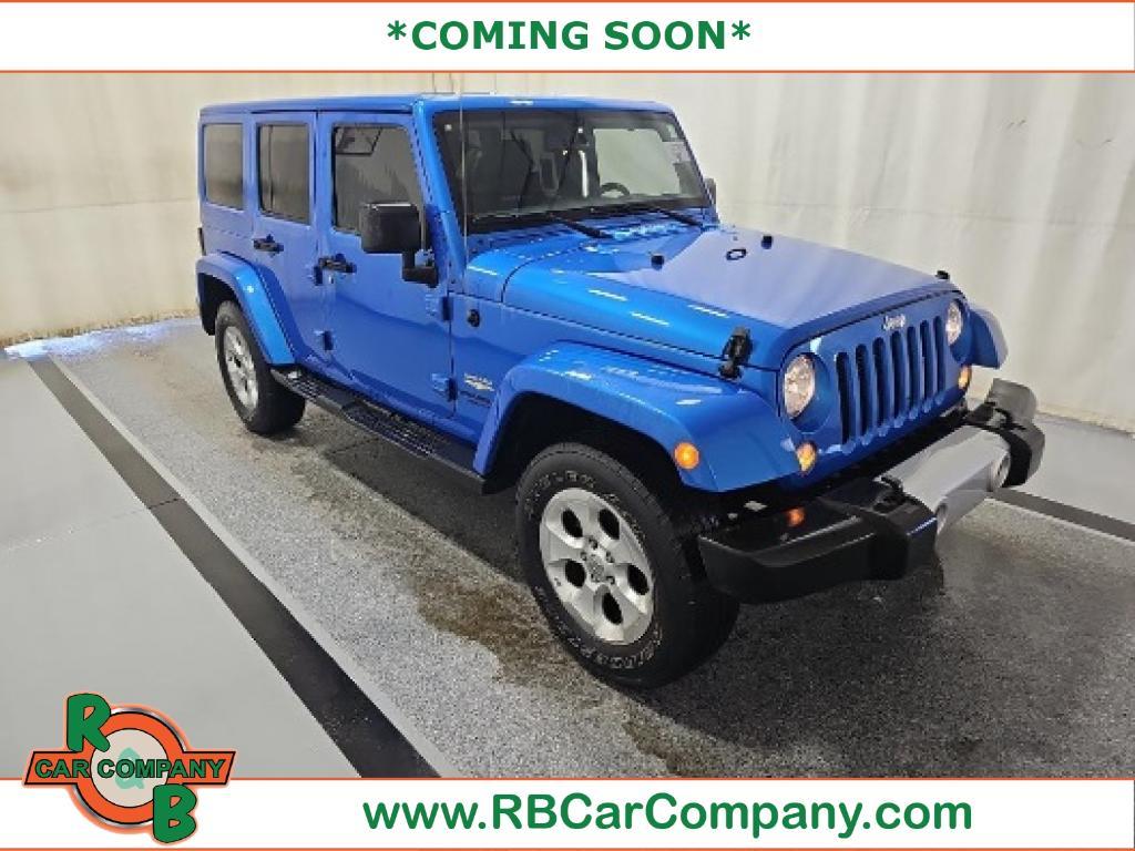 used 2015 Jeep Wrangler Unlimited car, priced at $21,355