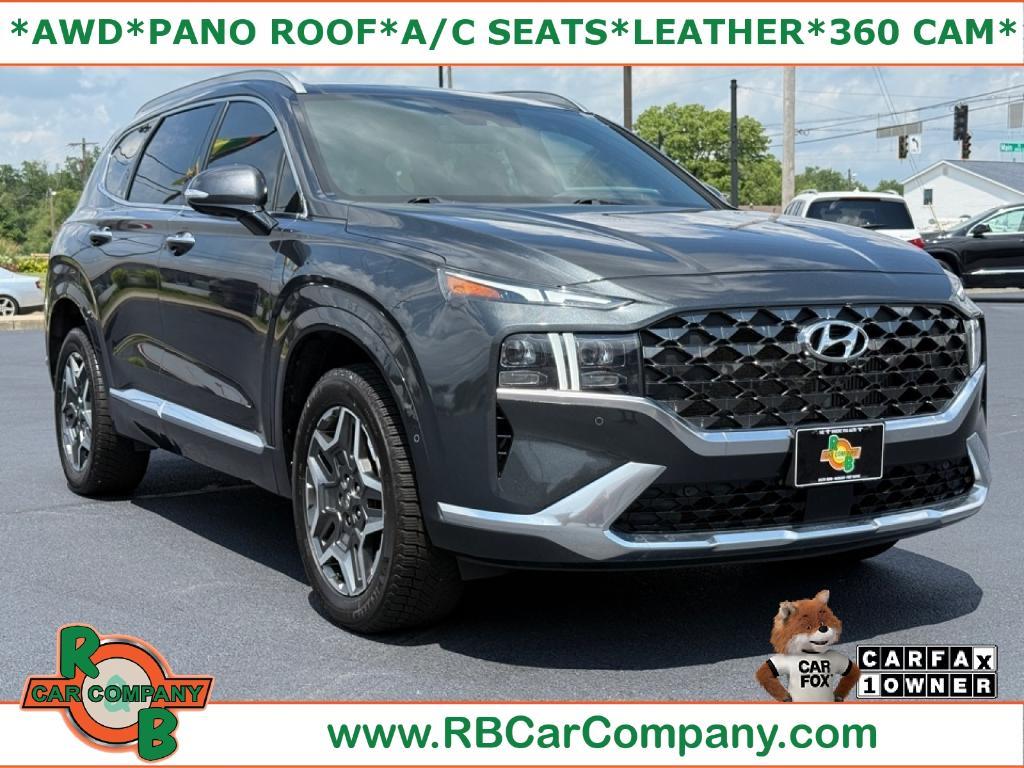 used 2021 Hyundai Santa Fe car, priced at $25,980