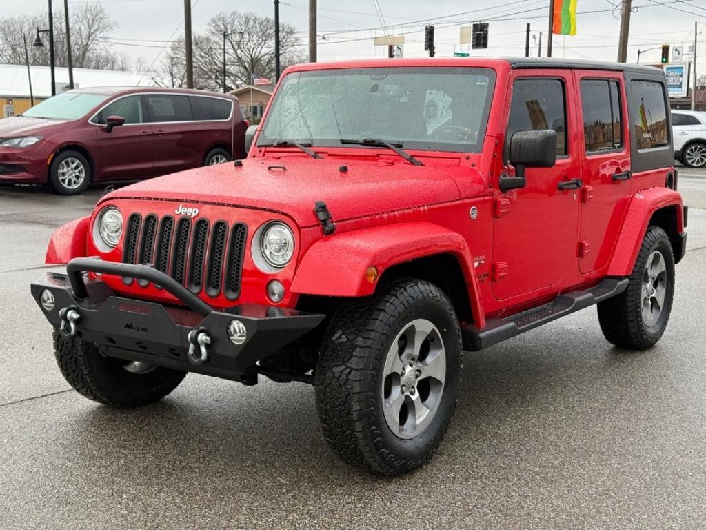 used 2017 Jeep Wrangler Unlimited car, priced at $20,991