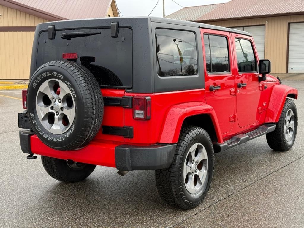 used 2017 Jeep Wrangler Unlimited car, priced at $20,991