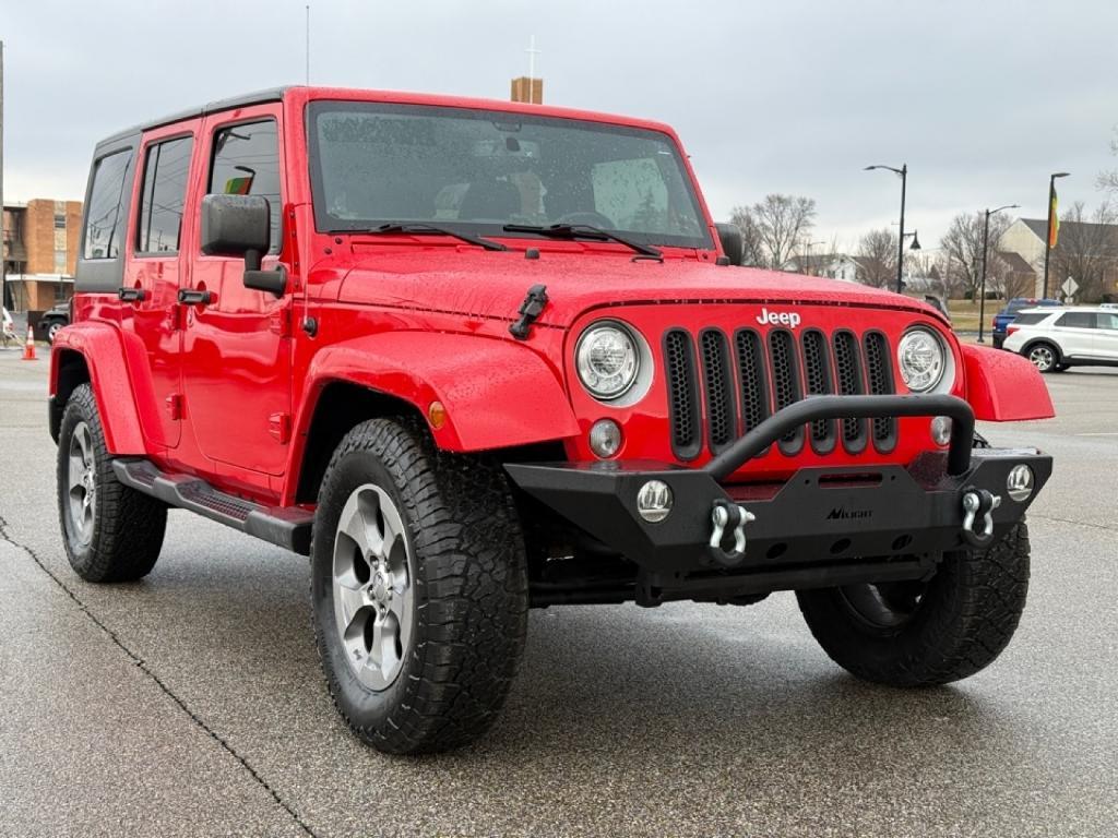 used 2017 Jeep Wrangler Unlimited car, priced at $20,991