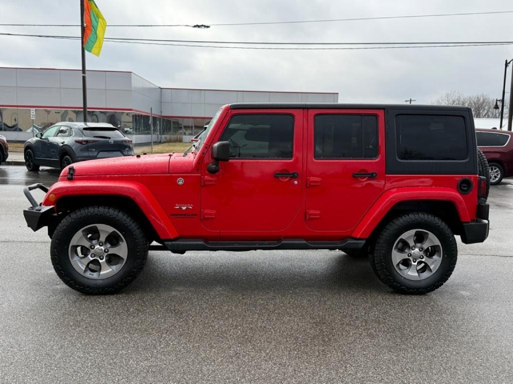 used 2017 Jeep Wrangler Unlimited car, priced at $20,991