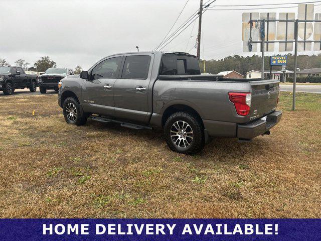 used 2021 Nissan Titan car, priced at $35,900