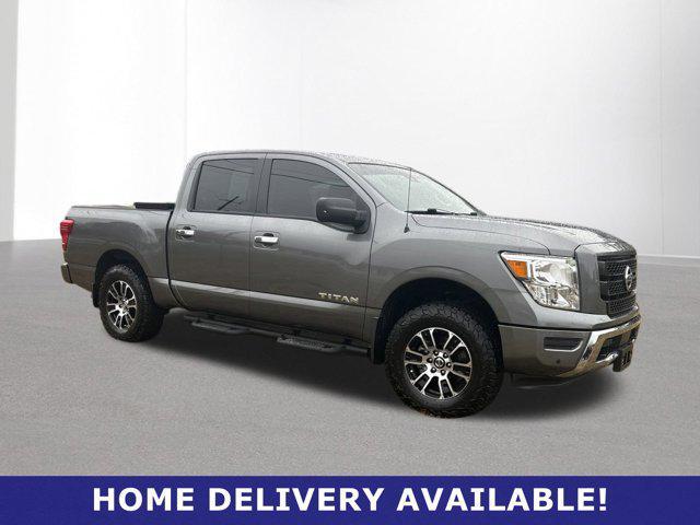 used 2021 Nissan Titan car, priced at $35,900