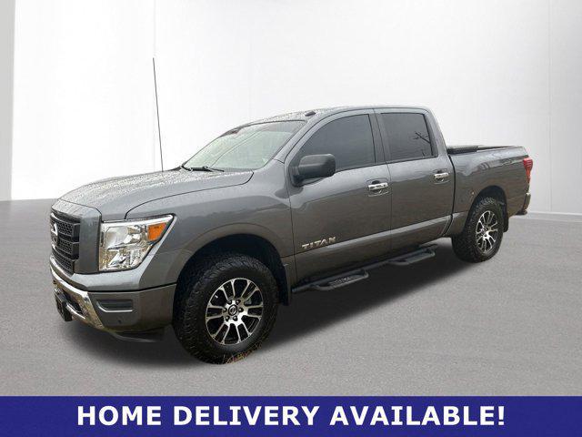 used 2021 Nissan Titan car, priced at $35,900