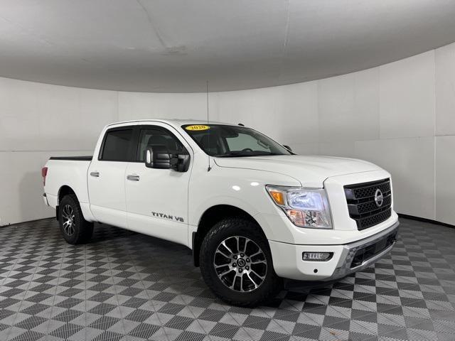 used 2020 Nissan Titan car, priced at $31,939