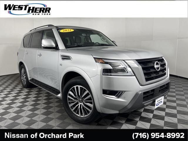 used 2021 Nissan Armada car, priced at $34,937