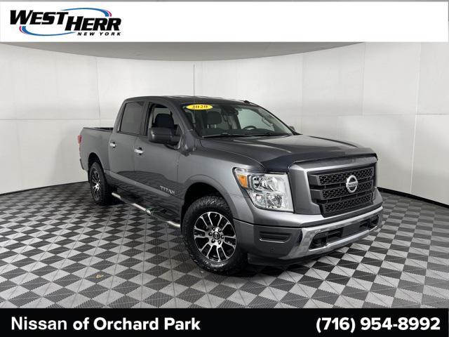 used 2021 Nissan Titan car, priced at $32,951